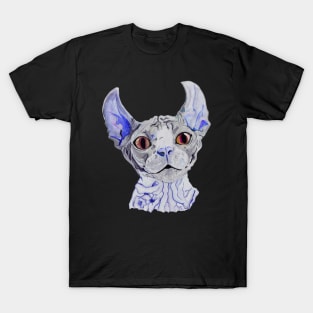 Violet sphynx cat T-Shirt